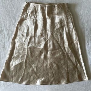 Aritzia Mini Slip Skirt